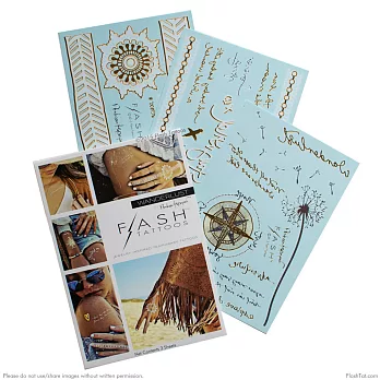 Flash Tattoos - Wanderlust 刺青貼紙