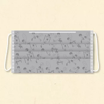 健身報國小屁孩(11入)/ 三層防護口罩