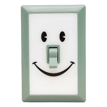 【SPICE】SMiLE 微笑先生LED開關夜燈(綠)