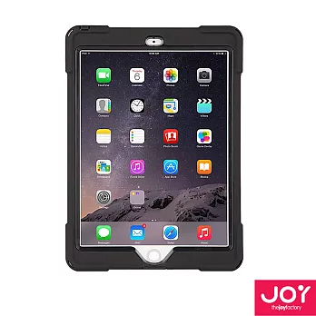 JOY aXtion Bold 生活防水軍規防摔 iPad Air 2 保護套黑