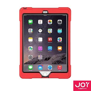 JOY aXtion Bold 生活防水軍規防摔 iPad Air 2 保護套紅