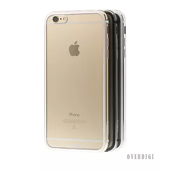 OVERDIGI LimboX iPhone6(S)4.7＂雙料鋁合金邊框銀色