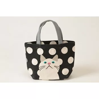 帆布小提袋--圓點TAACHAN