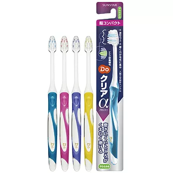 三詩達 DO波浪型超潔淨牙刷1支-軟性毛