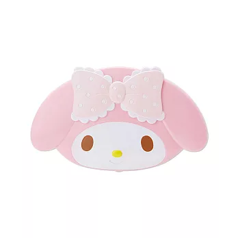 《Sanrio》美樂蒂大臉造型印鑑盒(粉)