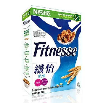 【雀巢】纖怡FITNESSE原味 穀類早餐(330g/盒)