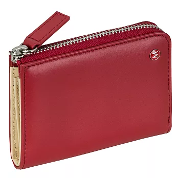 Mondaine 瑞士國鐵NAPA雙色卡片零錢包-紅