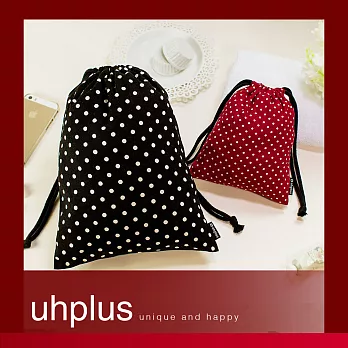 uhplus 繁星點點 旅行分類整理袋組- 神秘(黑紅)