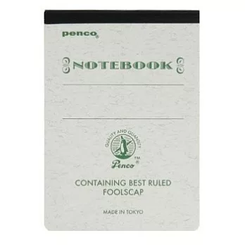 【HIGHTIDE】Penco經典學院風橫線筆記(B7)(綠)