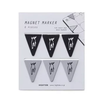 【HIGHTIDE】標記磁鐵書籤(手勢)
