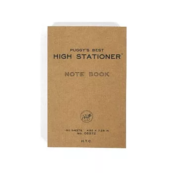 【HIGHTIDE】再生紙書空白筆記本(12x18.8cm)