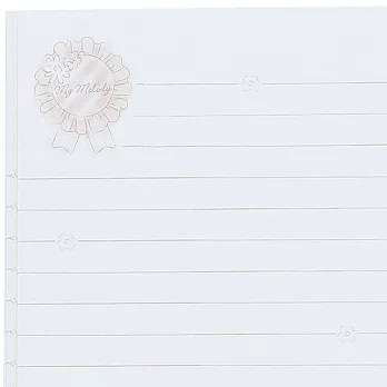 《Sanrio》美樂蒂A5平裝筆記本(緞帶)