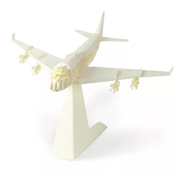 Papero紙風景 DIY迷你模型-飛機/Jumbo Airplane