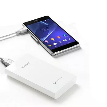 SONY 8700mAh 雙輸出 行動電源 CP-V9 (公司貨)白色