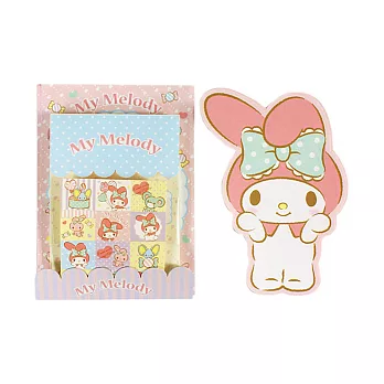 《Sanrio》美樂蒂迷你造型信紙組(甜點派對)