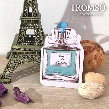 TROMSOx魅力法國-氛享巴黎吊繩香氛片-香水瓶-海洋(6入)
