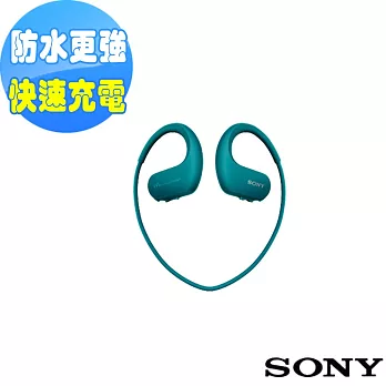 SONY 極限運動隨身聽4GB NW-WS413(新力公司貨)送魔術毛巾(藍色)