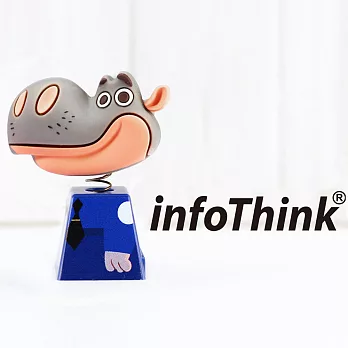 InfoThink ZOOTOPIA 河馬搖頭造型隨身碟 16GB