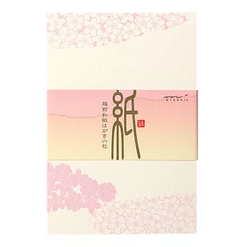MIDORI JAPANWORKS日本名藝系列明信片-櫻景色