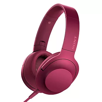 SONY MDR-100AAP 粉紅色 鍍鈦驅動單體 智慧型手機專用 耳罩式 立體聲耳機