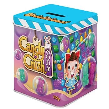 【Candy Crush】Soda 小熊軟糖(90g)存錢筒收藏組