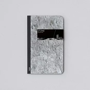 TreAsia_Stone Notebook｜ 原石筆記本_銀_小本