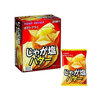 日本【東豐製果】馬鈴薯洋芋片-奶油鹽味(盒)