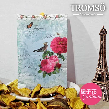 TROMSOx魅力法國-純真優雅小掛繩香氛包/梔子花(12包入)