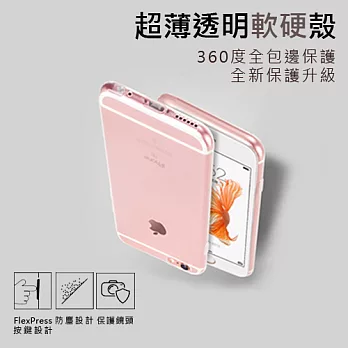 Apple iPhone6/6S 薄型透明軟硬殼