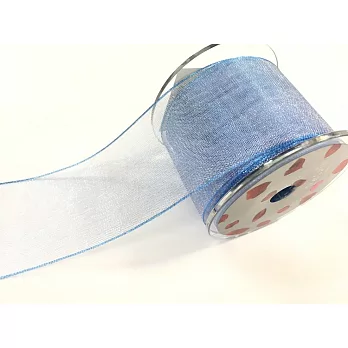 【Crystal Rose緞帶專賣店】Petals緞帶刺繡 -雙色雪紗帶38mm#21