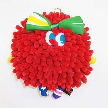 Moja 海藻怪悠遊卡清潔吊飾 紅