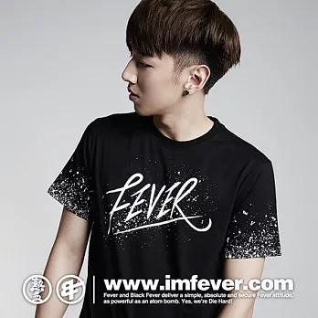 熱血FEVER SPLASH TEES黑色