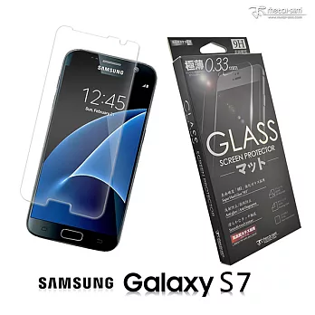 【Metal-Slim】 Samsung Galaxy S7 9H弧邊耐磨防指紋鋼化玻璃貼/非滿版