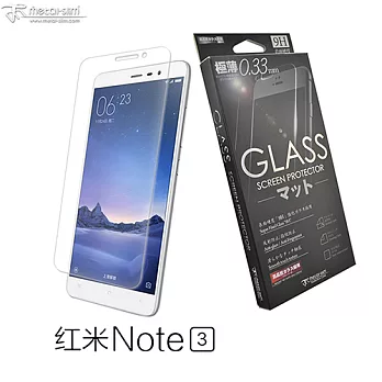 【Metal-Slim】 Xiaomi 紅米 NOTE 3 9H弧邊耐磨防指紋鋼化玻璃貼
