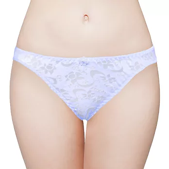 [MIGER密格內衣]舒棉網紋中低腰三角褲-6622M-台灣製-M水色