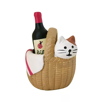 【DECOLE】concombre_幼貓與紅酒