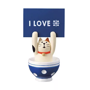 【DECOLE】concombre_碗貓留言夾