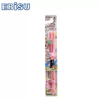 日本EBiSU-雙子星牙刷(顏色隨機出貨)