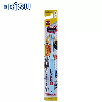 日本EBiSU-TOMICA 0.5~3歲兒童牙刷(顏色隨機出貨)
