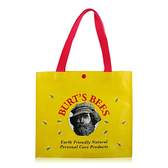 BURT’S BEES 蜜蜂爺爺 LOGO環保購物袋(33x10x29.5cm)-2013新版