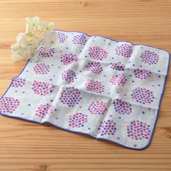 taoru 日本毛巾 和的風物詩_紫陽花 30*30 cm