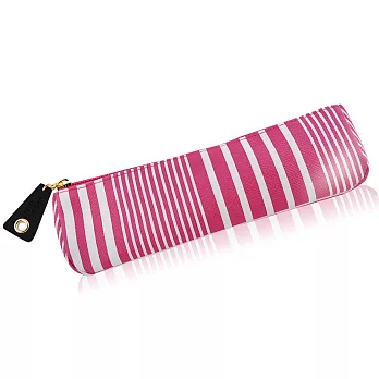 ESTEE LAUDER雅詩蘭黛 粉紅條紋化妝包(19.5x5.5x6cm)