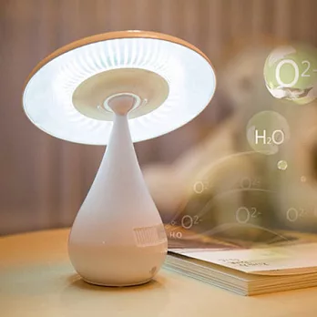 LED蘑菇空氣淨化台燈