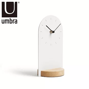 UMBRA 簡約白時尚桌鐘