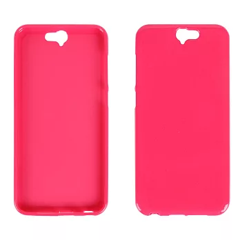【BIEN】HTC One (A9) 亮麗全彩軟質手機殼(紅)