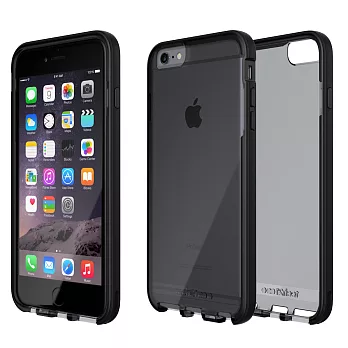 Tech21 英國超衝擊 Evo Elite iPhone 6 Plus/6S Plus 防撞軟質保護殼 - 黑