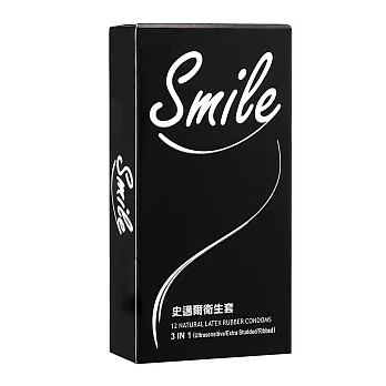 SMILE史邁爾 衛生套保險套–超薄+環紋+顆粒(各4入)