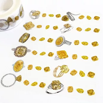 麒麟紙膠-黃色鑽石