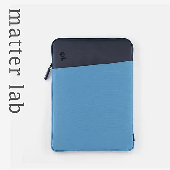 Matter Lab Bleu MacBook 12吋保護袋-馬里布藍