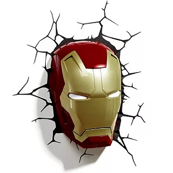 3D Light FX-3D立體造型燈 - Marvel經典鋼鐵人面罩Ironman Mask